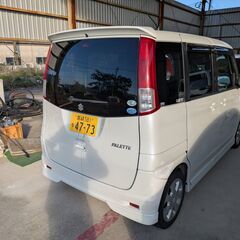 スズキ　パレット　XS　車検令和9年11月　30000㎞エンジンに載せ替え車両　エアコンもガンガン冷えます　左側電動スライドドア付きで便利な車両の画像