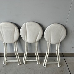 折りたたみスツールの画像