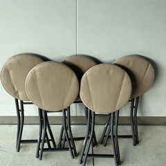 折りたたみスツールの画像