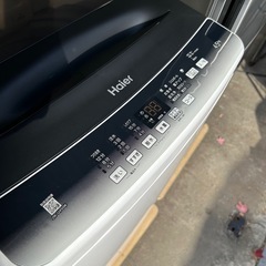 設置まで👏 一人暮らし家電セット✨　スタイリッシュステンレス冷蔵庫&洗濯機👀の画像