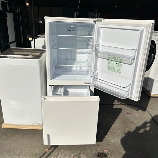 ご成約済み?　設置まで? 一人暮らし家電セット✨AQUAシンプル大きめ容量セット?ホワイト?    　　　