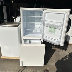 設置まで👏 一人暮らし家電セット✨AQUAシンプル大きめ容量セット👀ホワイト🤍    　　　の画像