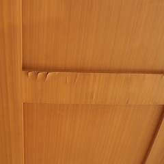 【未使用品】国産高級洋服ダンス　府中家具の画像