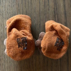 ニット帽 靴下 ベビーの画像