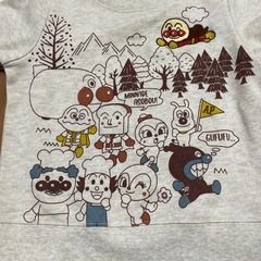 アンパンマン　子供服　トレーナーの画像