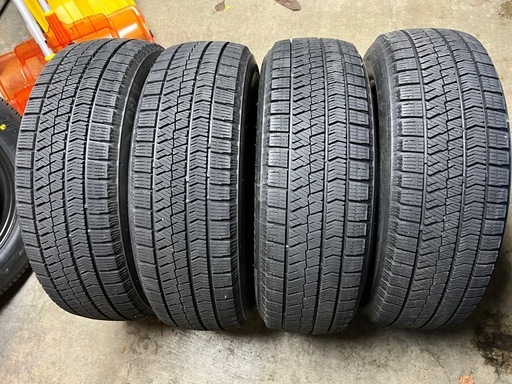 195/60R17 VRX2 2021年製造 バリ溝 4本