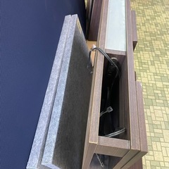 【引取限定】中古シングルベッド　ドリームベッドBOXタイプ　マットレスの画像