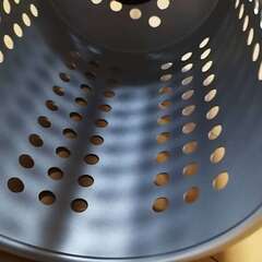 YAZAWA アルミ パンチングシェード ペンダントライト E26/100W対応 モダン 照明の画像