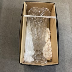 新品KAMEI CRYSTAL カメイ クリスタル アンティーク  カメイガラスの画像