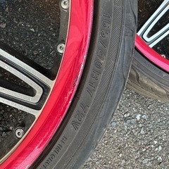 社外アルミ4H 17インチホイールの画像