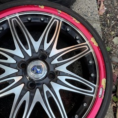 社外アルミ4H 17インチホイールの画像