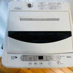 YAMADA 6kg 洗濯機【YWM-T60A1】の画像