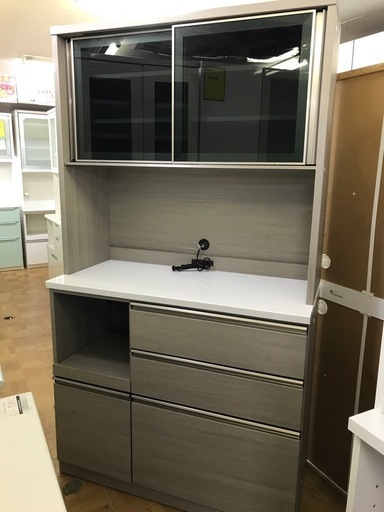 【ジャングル深井店】★システムキッチンボード グレー 家具 簡易クリーニング済 堺市（中区 堺区 東区 西区 南区 北区）和泉市 河内長野市 富田林市 松原市 狭山市 深井 【FU2900】