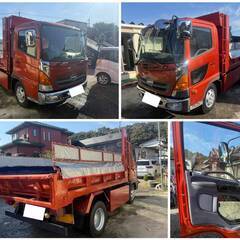 【お問合わせ番号 470-418】日野レンジャー　ダンプ　Lゲート　 型式BDG-FC6JCWA　最大積載量3,700kg 平成19年式 車検付きの画像