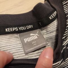 PUMA ストライプ Tシャツ 140cm プーマ 男の子 キッズ 子供服の画像
