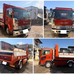 【お問合わせ番号 471-480】いすゞフォーワド　Lゲート　ダンプ　型式PKG-FRR90S1　最大-積載3,450kg　走行距離8万km 平成21年式 車検付きの画像