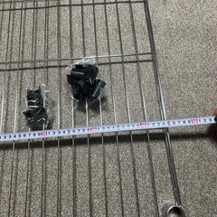 スチールラック１段  未使用です。使わなかったのであげますの画像