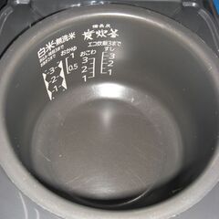 （1台限り★ジモティー特典あり★単身向けの）三菱電機　IH炊飯器３合　２０２１年製　NJ-S06E6　黒　高く買取るゾウ八幡東店の画像