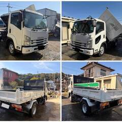 【お問合わせ番号 472-365】 いすゞフォーワド　3転ダンプ　型式TKG-FRR90S1　最大-積載3,550kg　走行距離12万km 平成28年式 車検付きの画像