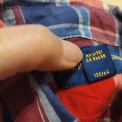 Ralph Lauren 半袖 チェックシャツ 130cm ポロ ラルフローレンの画像