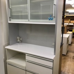 【ジャングル深井店】★システムキッチンボード ホワイト 家具 簡易クリーニング済 堺市（中区 堺区 東区 西区 南区 北区）和泉市 河内長野市 富田林市 松原市 狭山市 深井 【FU2897】の画像