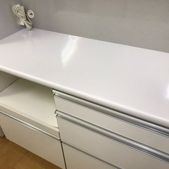 【ジャングル深井店】★システムキッチンボード ホワイト 家具 簡易クリーニング済 堺市（中区 堺区 東区 西区 南区 北区）和泉市 河内長野市 富田林市 松原市 狭山市 深井 【FU2897】の画像