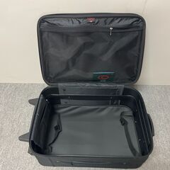 J7P2389 JOY CARRY キャリー ケース エース ACE ソフト 2輪 スーツ ケース ブラック 機内 カギ付 バック トラベル かばん 旅行 美品 現状の画像