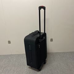 J7P2389 JOY CARRY キャリー ケース エース ACE ソフト 2輪 スーツ ケース ブラック 機内 カギ付 バック トラベル かばん 旅行 美品 現状の画像