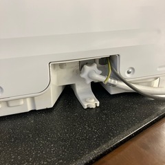 M2511-168 Panasonic 電気食器洗い乾燥機 NP-TCR4-W 2021年製 ホワイト 通電確認済み キズ汚れ有りの画像