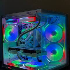 ホワイト 白 ゲーミング PC RTX3060Ti / Ryzen 5 5500の画像