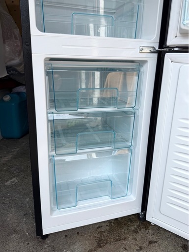札幌市内配送可 【6ヵ月保証付き】 美品 21年製 アイリスオーヤマ 162L 2ドア冷蔵庫 IRSE-16A-B 右開き 