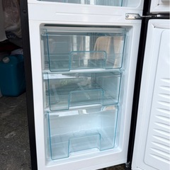 札幌市内配送可 【6ヵ月保証付き】 美品 21年製 アイリスオーヤマ 162L 2ドア冷蔵庫 IRSE-16A-B 右開き の画像