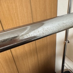 【譲渡先決まりました】ハンガーラック、2段差式の画像