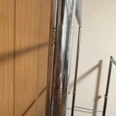 【譲渡先決まりました】ハンガーラック、2段差式の画像