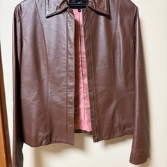 受付終了　
4°C ラム革　羊皮のジャケットの画像