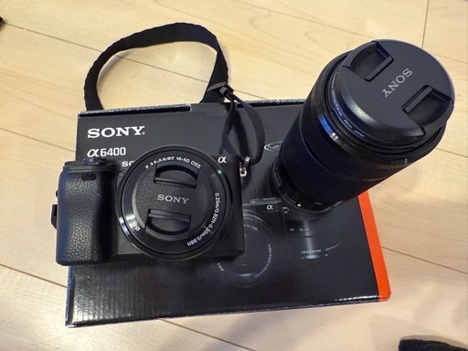 ミラーレスいちがん一眼レフα6400 ダブルズームレンズ