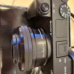 ミラーレスいちがん一眼レフα6400 ダブルズームレンズの画像