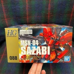 HG MSN-04 SAZABI 1/144モビルスーツ サザビー バンダイ HGUC 機動戦士ガンダム プラモデル ガンプラ の画像