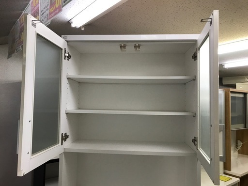 【ジャングル深井店】★システムキッチンボード ホワイト 家具 簡易クリーニング済 堺市（中区 堺区 東区 西区 南区 北区）和泉市 河