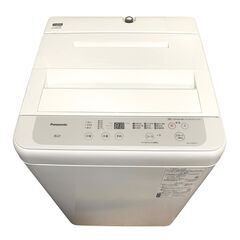 25C528_ジB Panasonic パナソニック 5kg全自動洗濯機 NA-F50B14 2020年製 単身 一人暮らし 現状品 中古の画像
