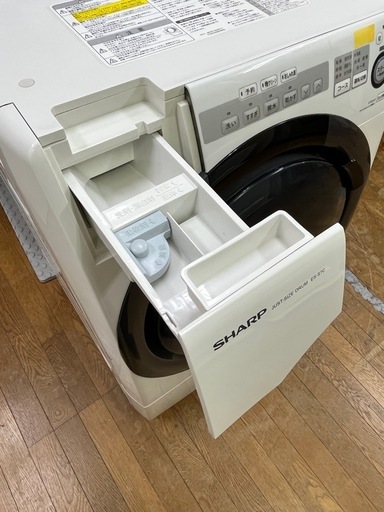 ＊ジャンク品＊SHARP 2018年 ドラム式洗濯機 7.0kg ES-S7C