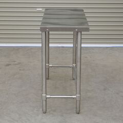 ≪zyt2547ジ≫ マルゼン ステンレス作業台 幅90cm 奥行40cm 高さ80cm 店舗/厨房/調理台/架台/設備/DIY/ガレージ/中古家具/宮城県仙台市 71024-02の画像