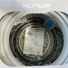 YAMAZEN 洗濯機 6kg 2023年 
YWM-60 美品の画像