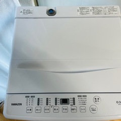 YAMAZEN 洗濯機 6kg 2023年 
YWM-60 美品の画像