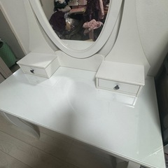 ikea ドレッサー, ホワイト, 100x50 cmの画像