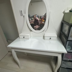 ikea ドレッサー, ホワイト, 100x50 cmの画像