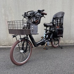 ☆★完成です❗️★☆ギュットアニーズ20Ah 子供乗せ自転車 3人乗りの画像