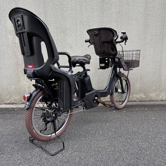 ☆★完成です❗️★☆ギュットアニーズ20Ah 子供乗せ自転車 3人乗りの画像