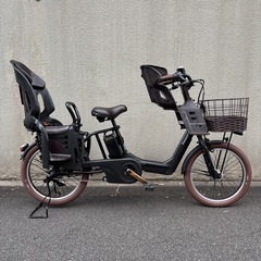 ☆★完成です❗️★☆ギュットアニーズ20Ah 子供乗せ自転車 3人乗りの画像