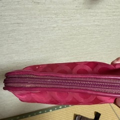 coacコーチのポーチ　メイクポーチの画像